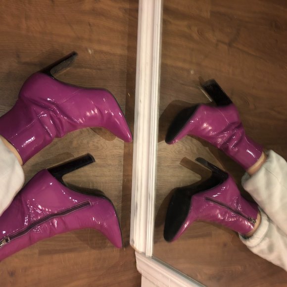Purple L'Intervalle Mod Boots - Picture 4 of 5